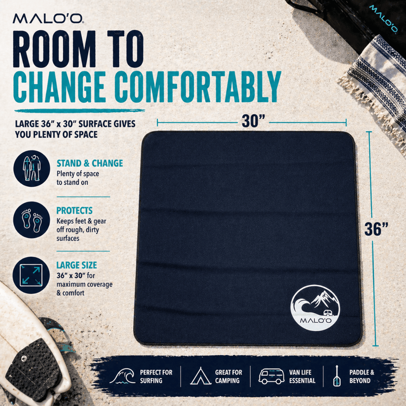 Load image into Gallery viewer, LandingPad – Quick-Dry Changing Mat for Beach &amp; Travel
