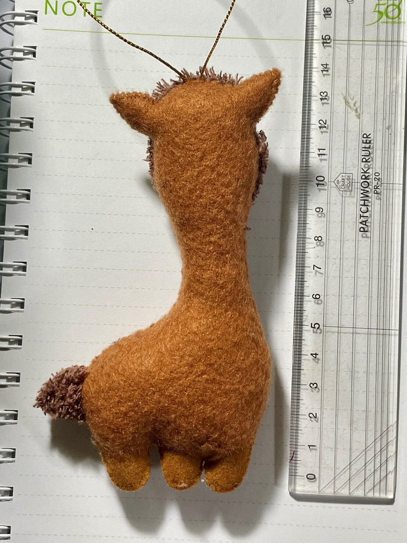 Load image into Gallery viewer, Alpaca Puff Plush Ornaments
