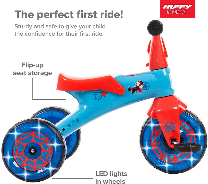 Load image into Gallery viewer, Marvel Spidey&#39;s Electro-Light Trike: The Perfect Gift for Young Superheroes!
