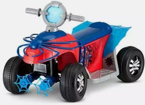 Load image into Gallery viewer, Marvel&#39;s Spider-Man 6V Quad Ride-On for Toddlers by Kid Trax (KT1283)
