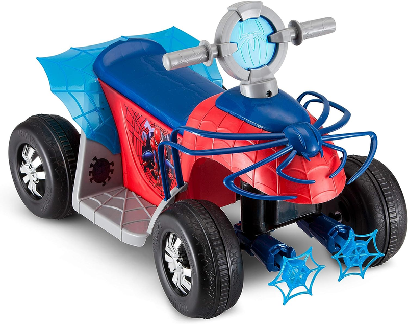 Load image into Gallery viewer, Marvel&#39;s Spider-Man Premium Toddler Quad Ride-On for Kids Ages 18-30 Months by Kid Trax
