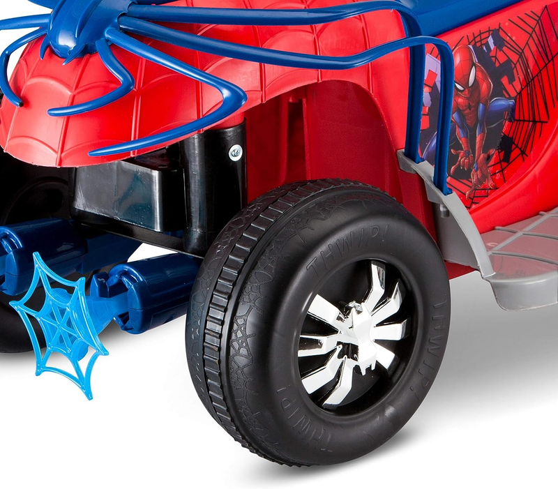 Load image into Gallery viewer, Marvel&#39;s Spider-Man Premium Toddler Quad Ride-On for Kids Ages 18-30 Months by Kid Trax
