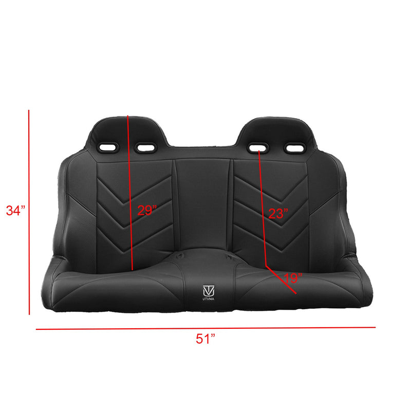 Load image into Gallery viewer, Maverick X3 Rear Bench Seat W Harnesses (2017-2025)
