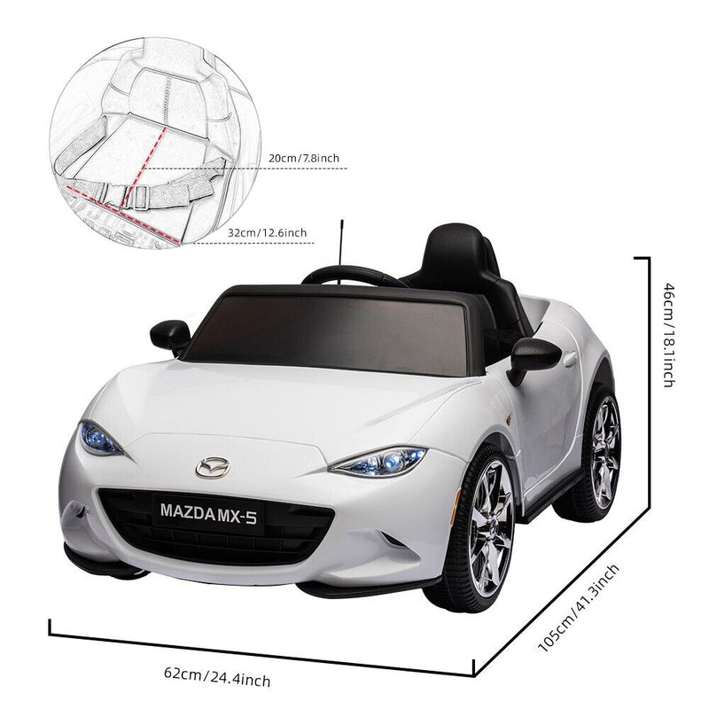 Load image into Gallery viewer, Mazda Licensed 12V Ride-On Car for Kids with Remote Control
