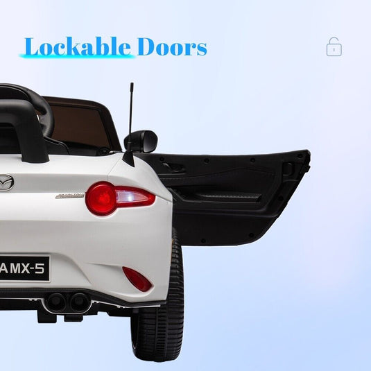 Mazda Licensed 12V Ride-On Car for Kids with Remote Control