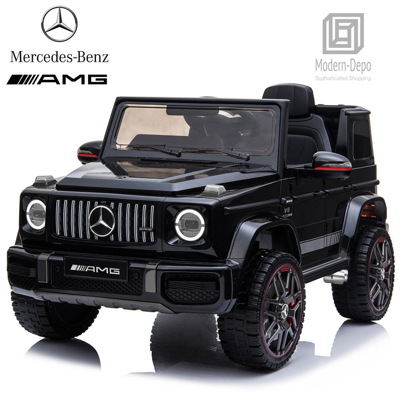 Load image into Gallery viewer, AMG G63 Licensed Ride On Car with Remote Control and Music - 12V SUV Toy by Mercedes Benz
