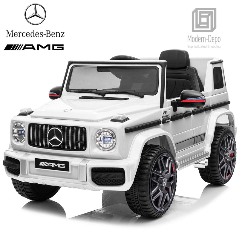 Load image into Gallery viewer, AMG G63 Licensed Ride On Car with Remote Control and Music - 12V SUV Toy by Mercedes Benz
