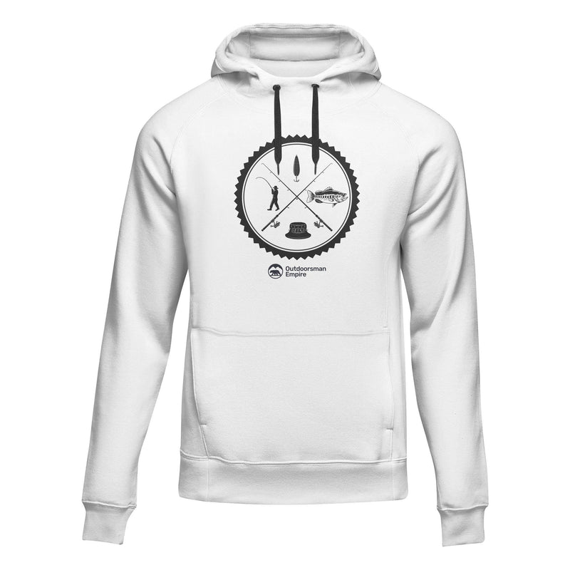 Load image into Gallery viewer, Fishing Vintage v2' Adult Fleece Hoodie
