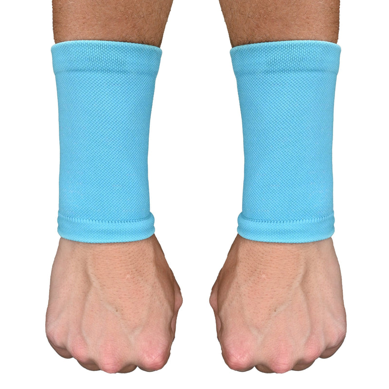 Load image into Gallery viewer, Light Blue Wrist Support Sleeves

