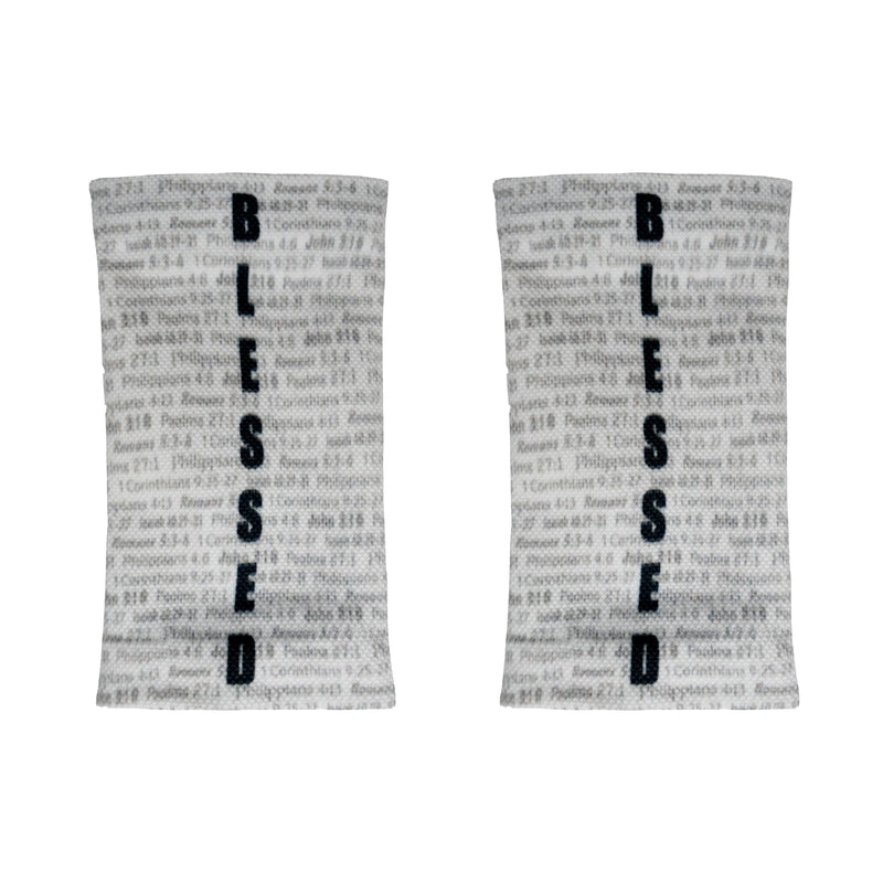 Load image into Gallery viewer, White BLESSED Wrist Support Sleeves
