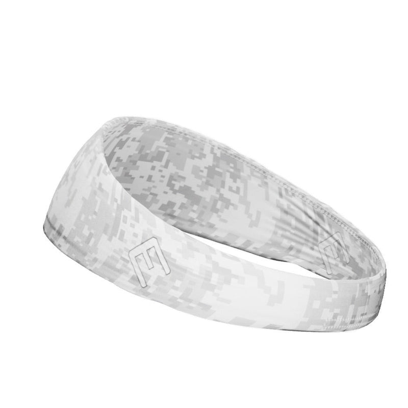 Load image into Gallery viewer, White Digi Camo Headband

