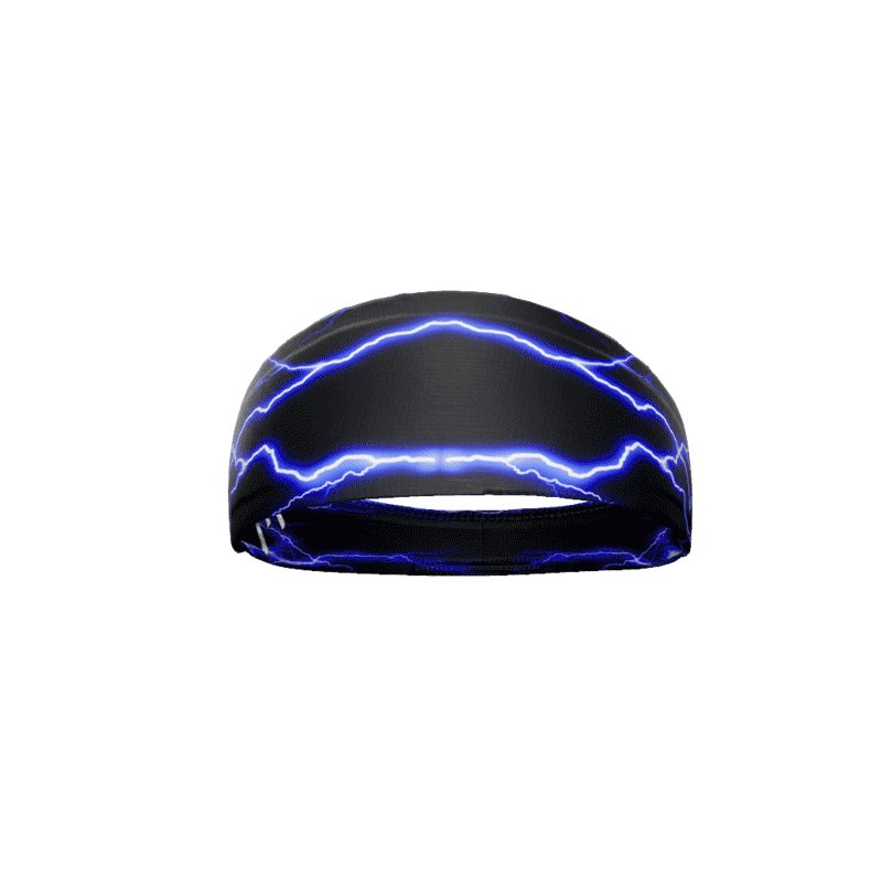Load image into Gallery viewer, Blue Lightning Headband

