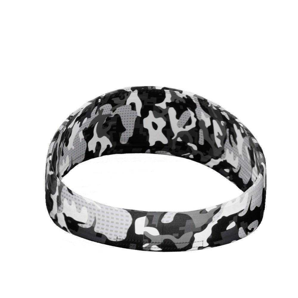 White Dual Camo Headband - Skoutley Outdoors LLC