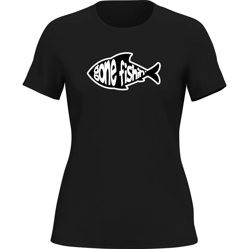 Load image into Gallery viewer, Gone Fishing v3 T-Shirt for Women
