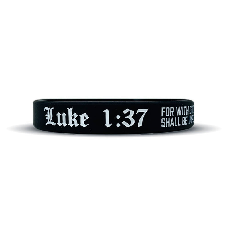 Load image into Gallery viewer, Luke 1:37 Wristband
