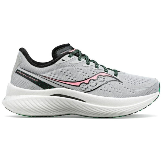 Women's Saucony Endorphin Speed 3, Concrete/Vizi, 5.5 B Medium - Skoutley Outdoors LLC