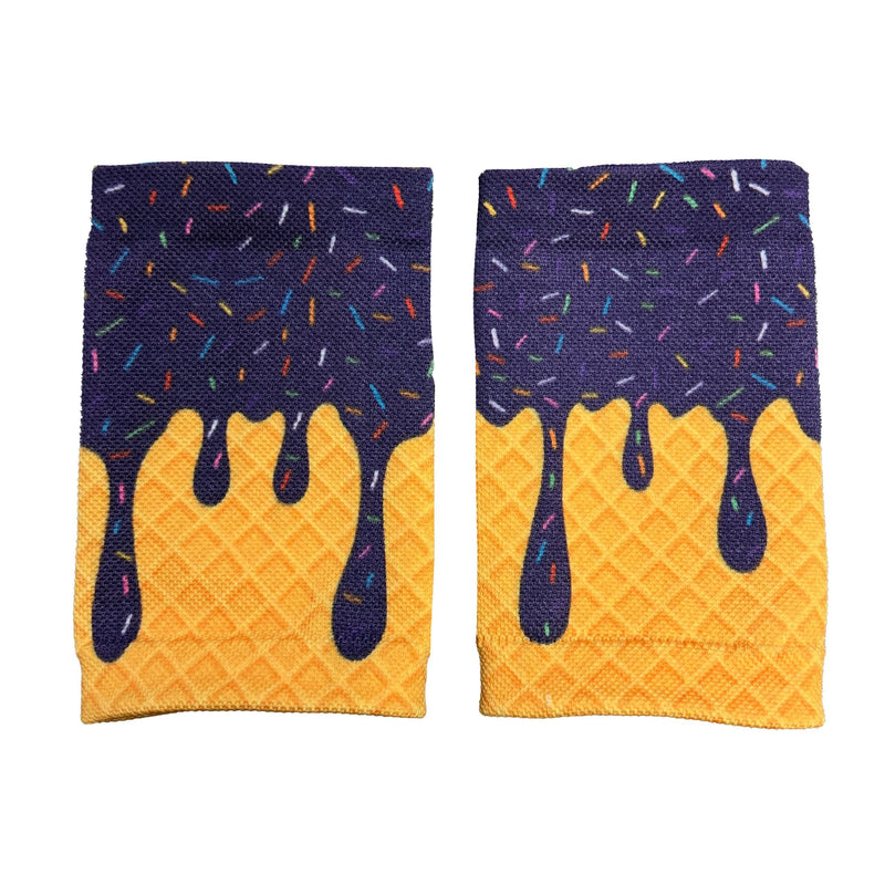 Load image into Gallery viewer, Purple Ice Cream Wrist Support Sleeves
