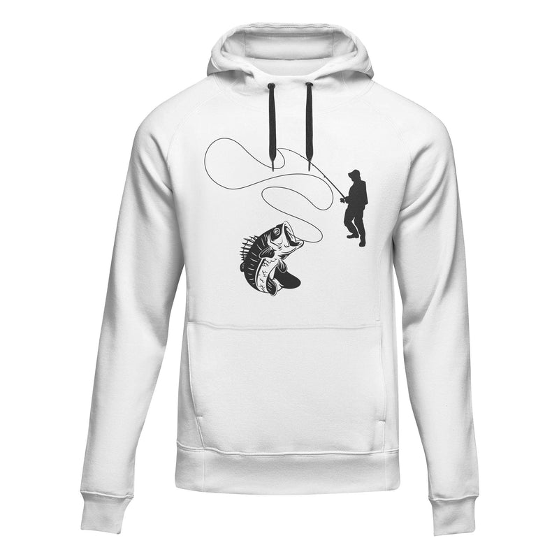 Load image into Gallery viewer, Fishing Lines' Adult Fleece Hoodie
