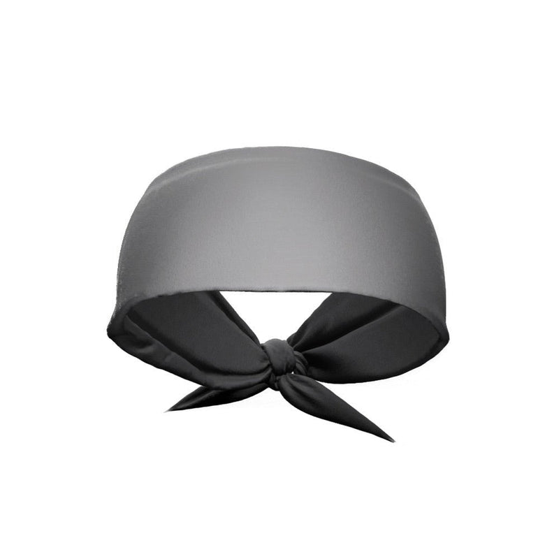 Load image into Gallery viewer, Grey Tie Headband
