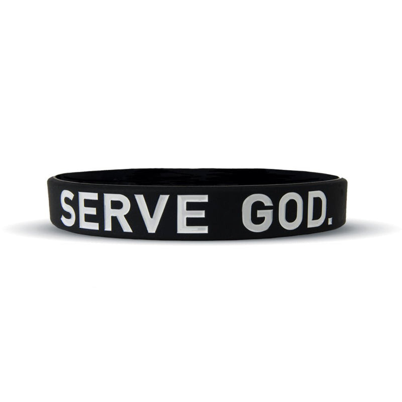 Load image into Gallery viewer, SERVE GOD Wristband
