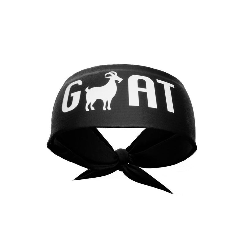 Load image into Gallery viewer, GOAT Tie Headband (Black)
