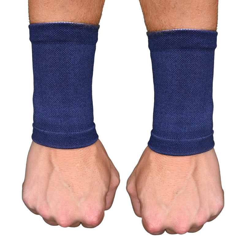 Load image into Gallery viewer, Navy Wrist Support Sleeves
