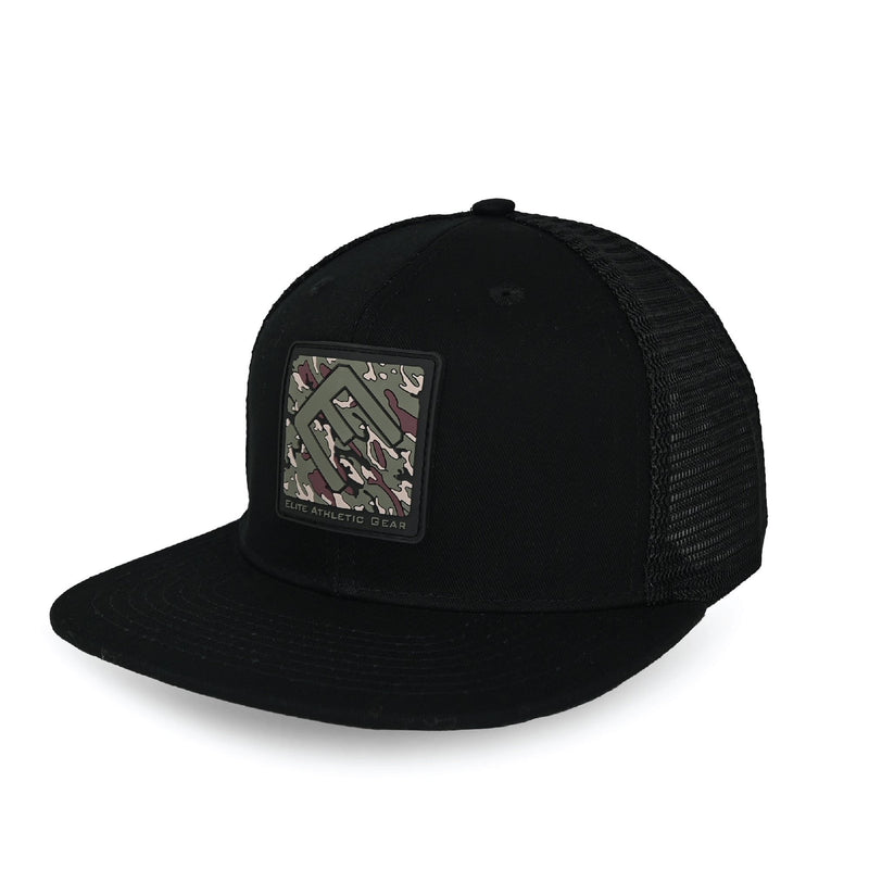 Load image into Gallery viewer, Elite Camo Trucker Hat
