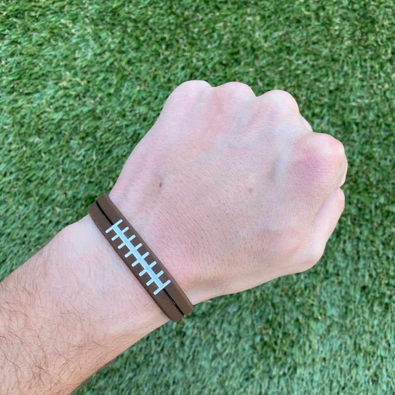 Load image into Gallery viewer, Football Wristband
