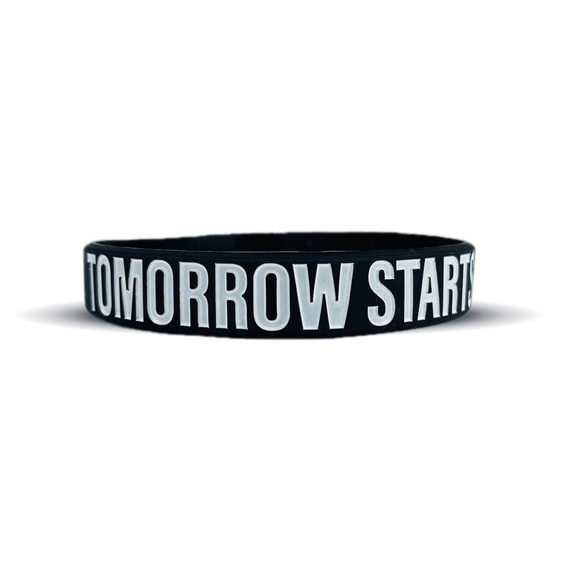 Load image into Gallery viewer, TOMORROW STARTS TODAY Wristband
