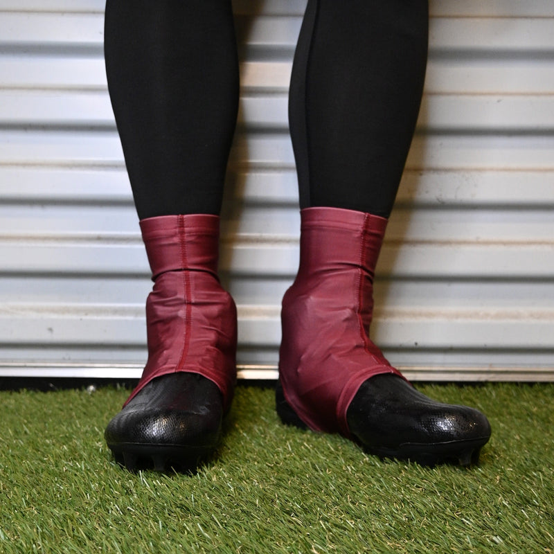Load image into Gallery viewer, Maroon Cleat Covers
