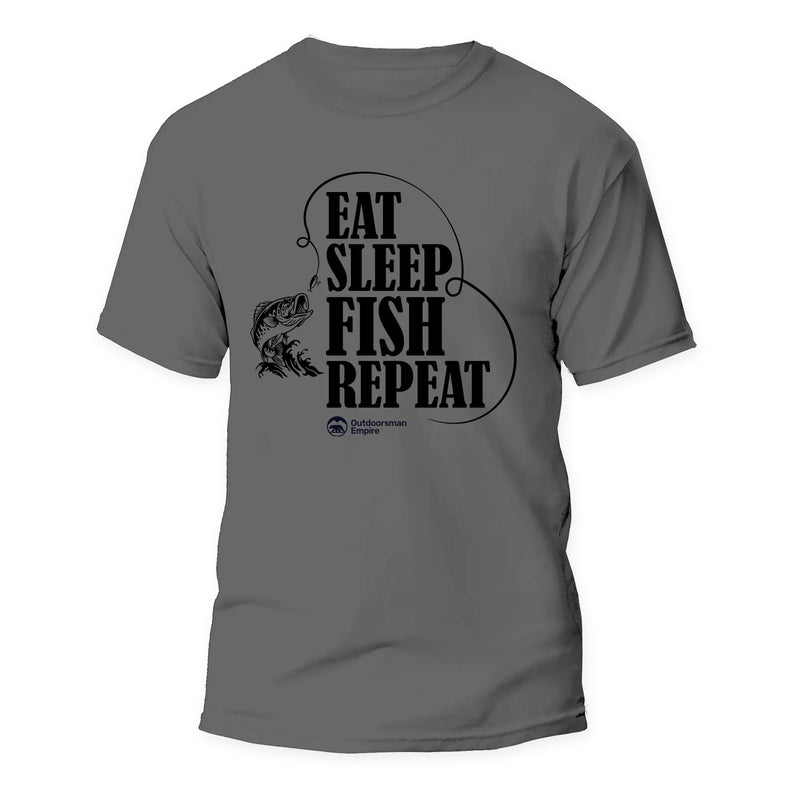 Load image into Gallery viewer, Eat Sleep Fish Repeat Man T-Shirt
