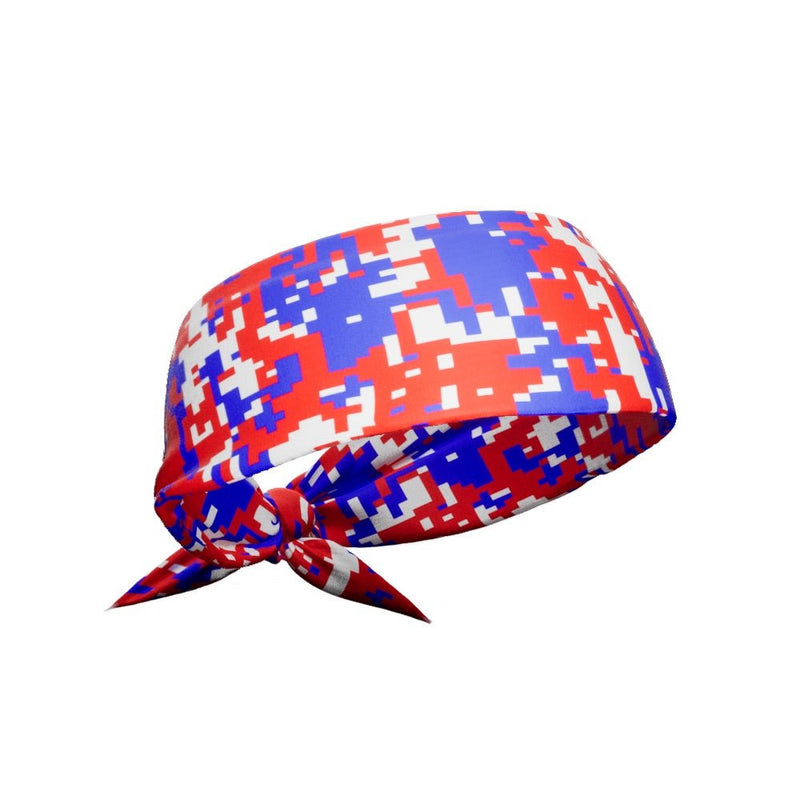 Load image into Gallery viewer, RWB Digi Camo Tie Headband
