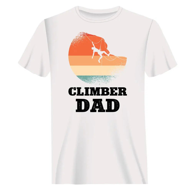 Load image into Gallery viewer, Climber Dad Man T-Shirt
