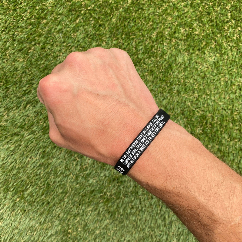 Load image into Gallery viewer, 1 Corinthians 9:24 Wristband
