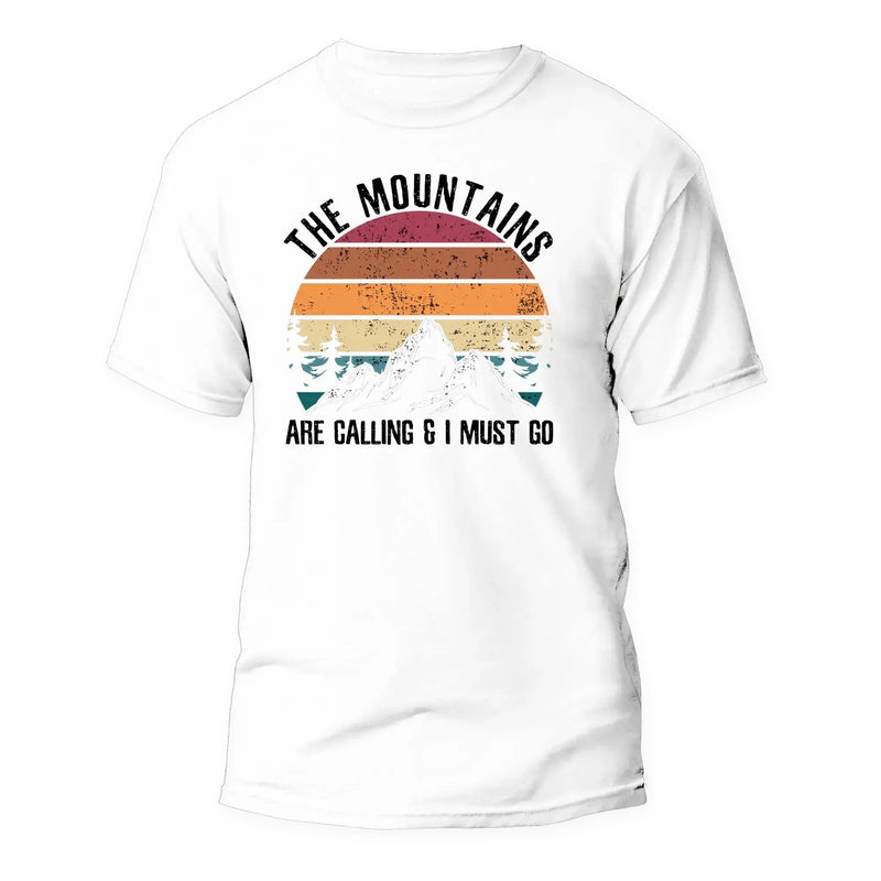 Load image into Gallery viewer, Hiking The Mountains Are Calling T-Shirt

