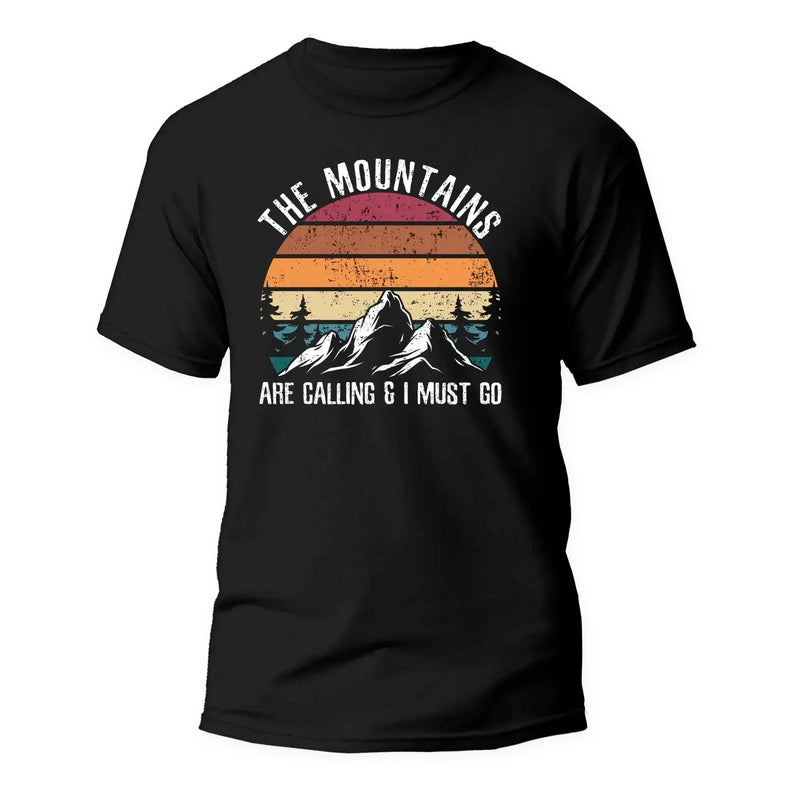 Load image into Gallery viewer, Hiking The Mountains Are Calling T-Shirt
