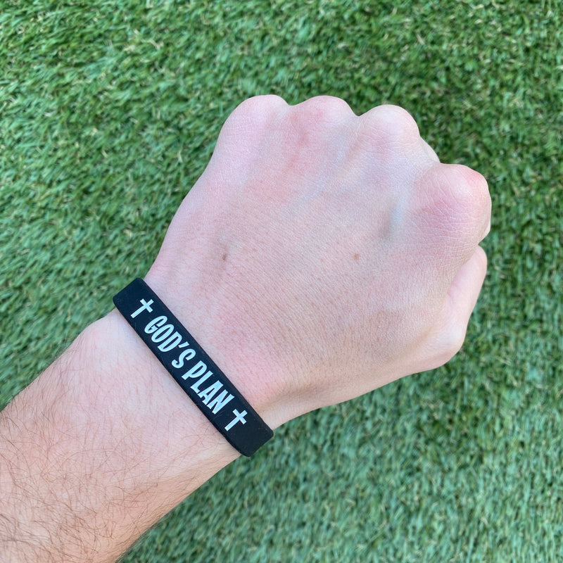 Load image into Gallery viewer, GOD&#39;S PLAN Wristband
