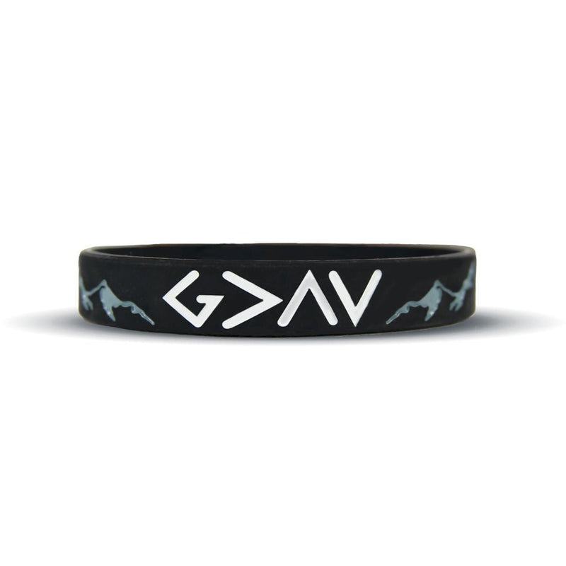 Load image into Gallery viewer, God Is Greater Than The Highs and Lows Wristband
