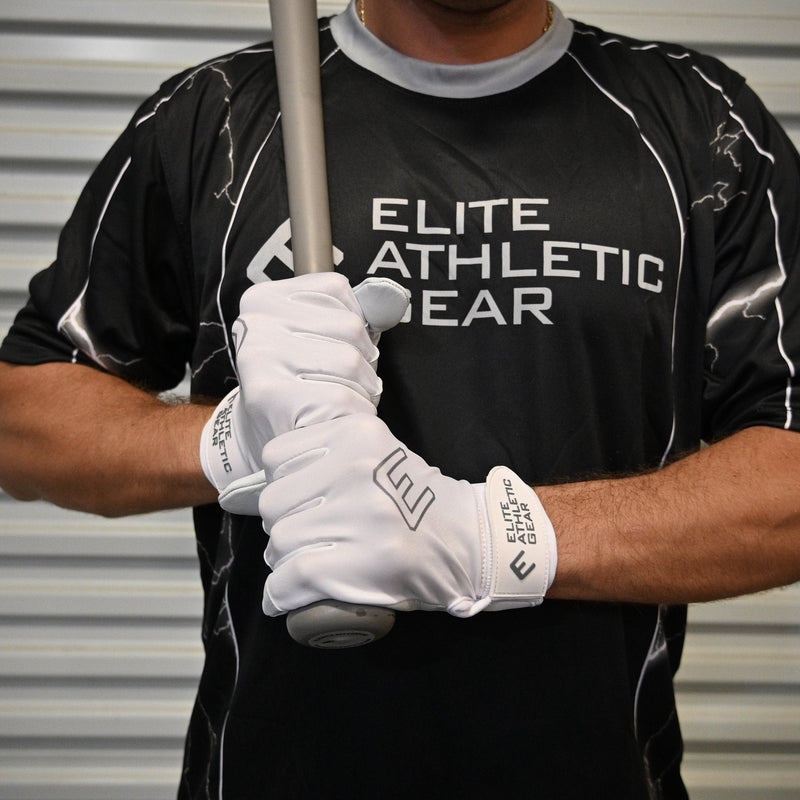 Load image into Gallery viewer, White Batting Gloves
