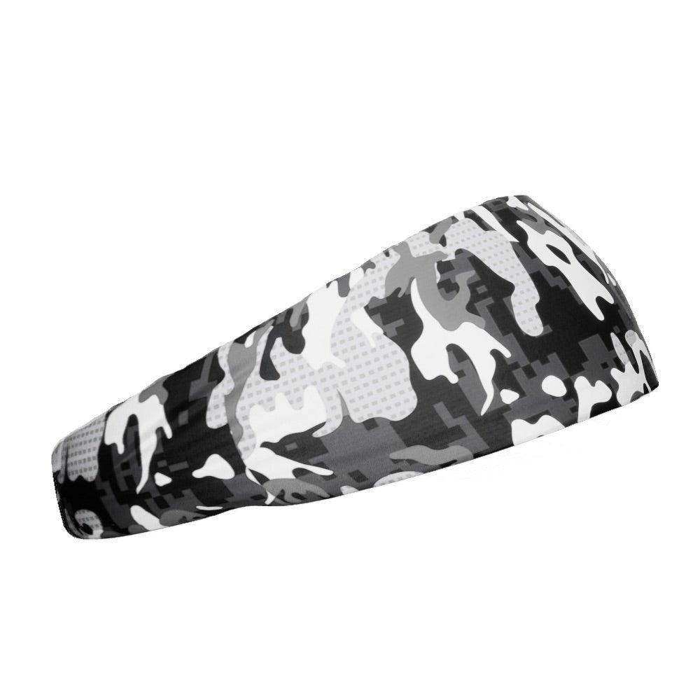 White Dual Camo Headband - Skoutley Outdoors LLC