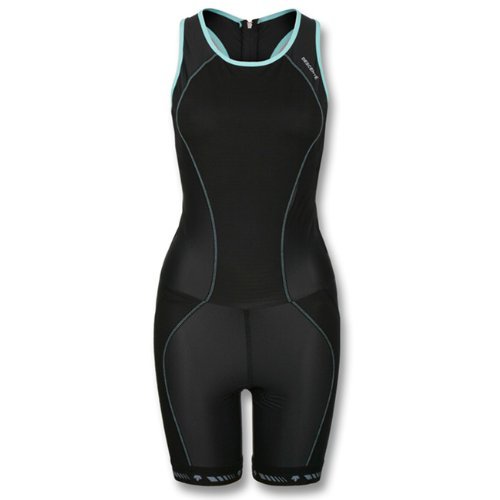 Descente 2010 Women's C6 Triathlon Suit - 80704 (Black - M)