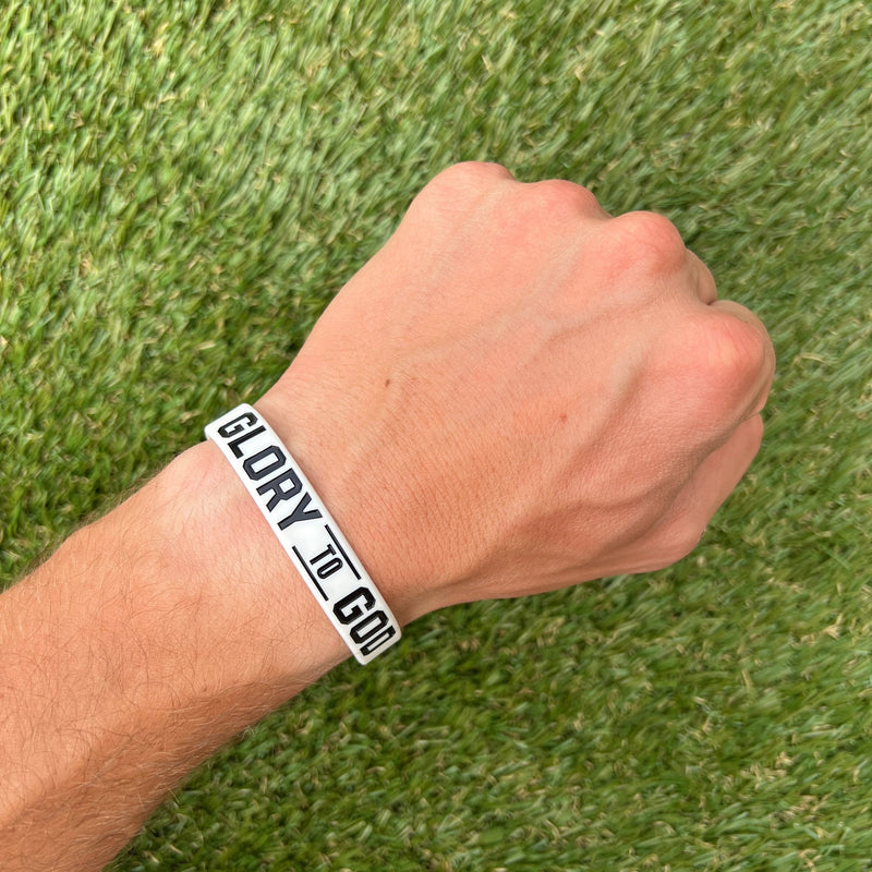 Load image into Gallery viewer, GLORY TO GOD Wristband
