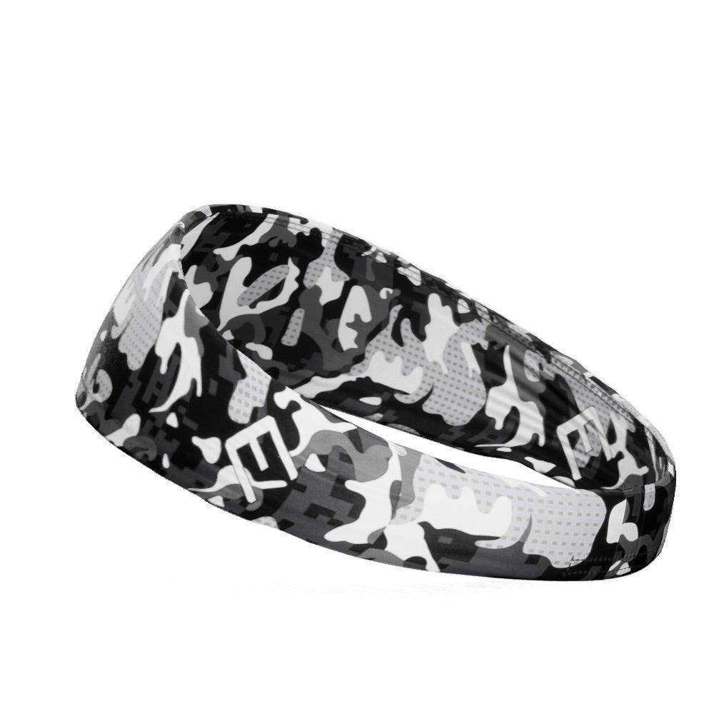 White Dual Camo Headband - Skoutley Outdoors LLC
