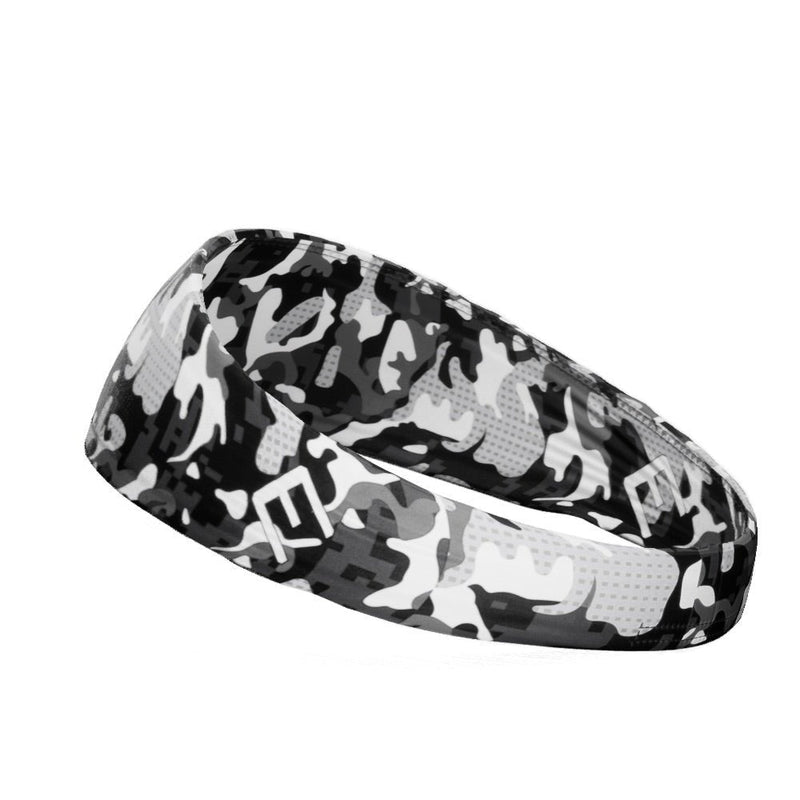 Load image into Gallery viewer, White Dual Camo Headband
