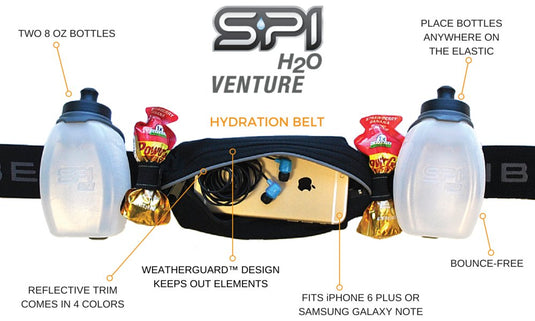 Spibelt H20 Venture 2-Bottle Hydration Belt
