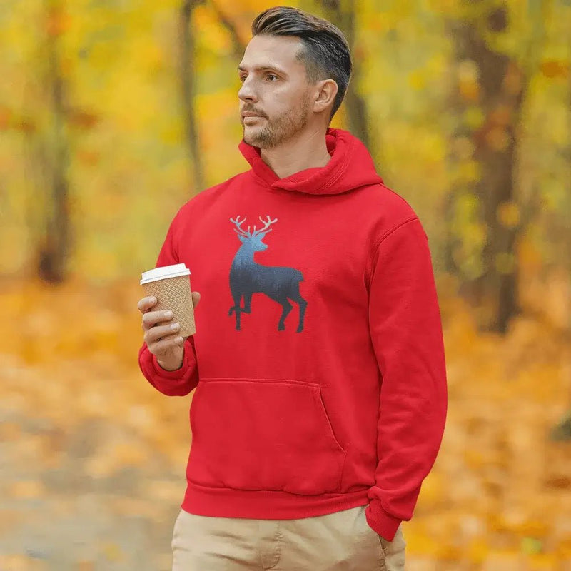 Load image into Gallery viewer, Deer Color 2 Mens Hoodie

