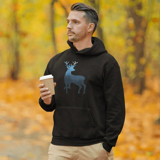 Deer Color 2 Mens Hoodie