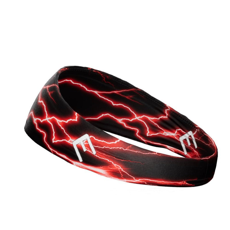 Load image into Gallery viewer, Red Lightning Headband

