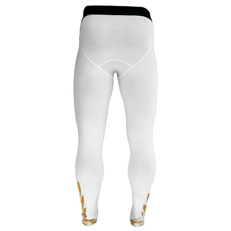 Load image into Gallery viewer, Gold Wing Compression Tights
