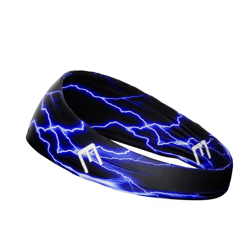 Load image into Gallery viewer, Blue Lightning Headband
